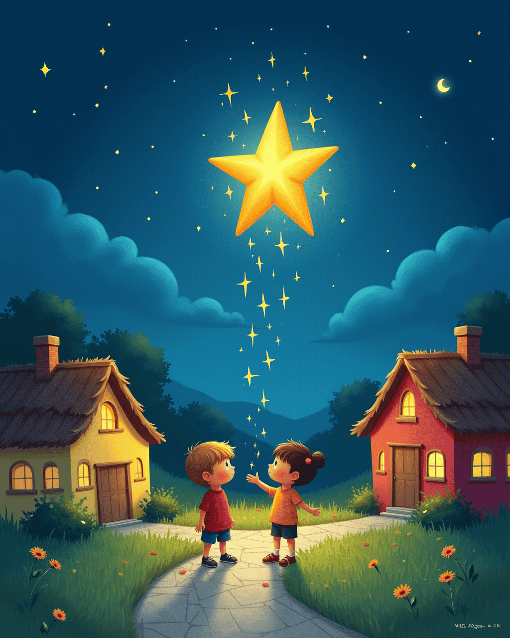 The Star That Fell and Needed Help Getting Home
