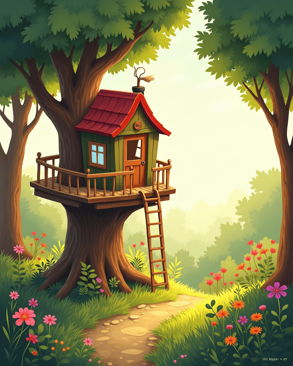 The Tale of the Tiny Treehouse