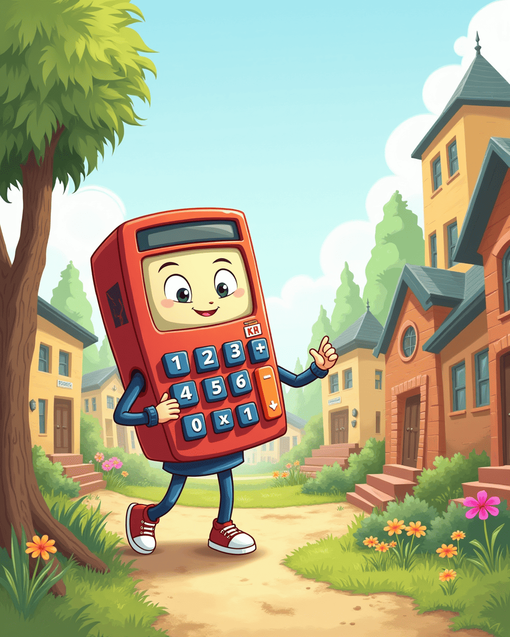 The Talking Calculator Who Solves Life Problems