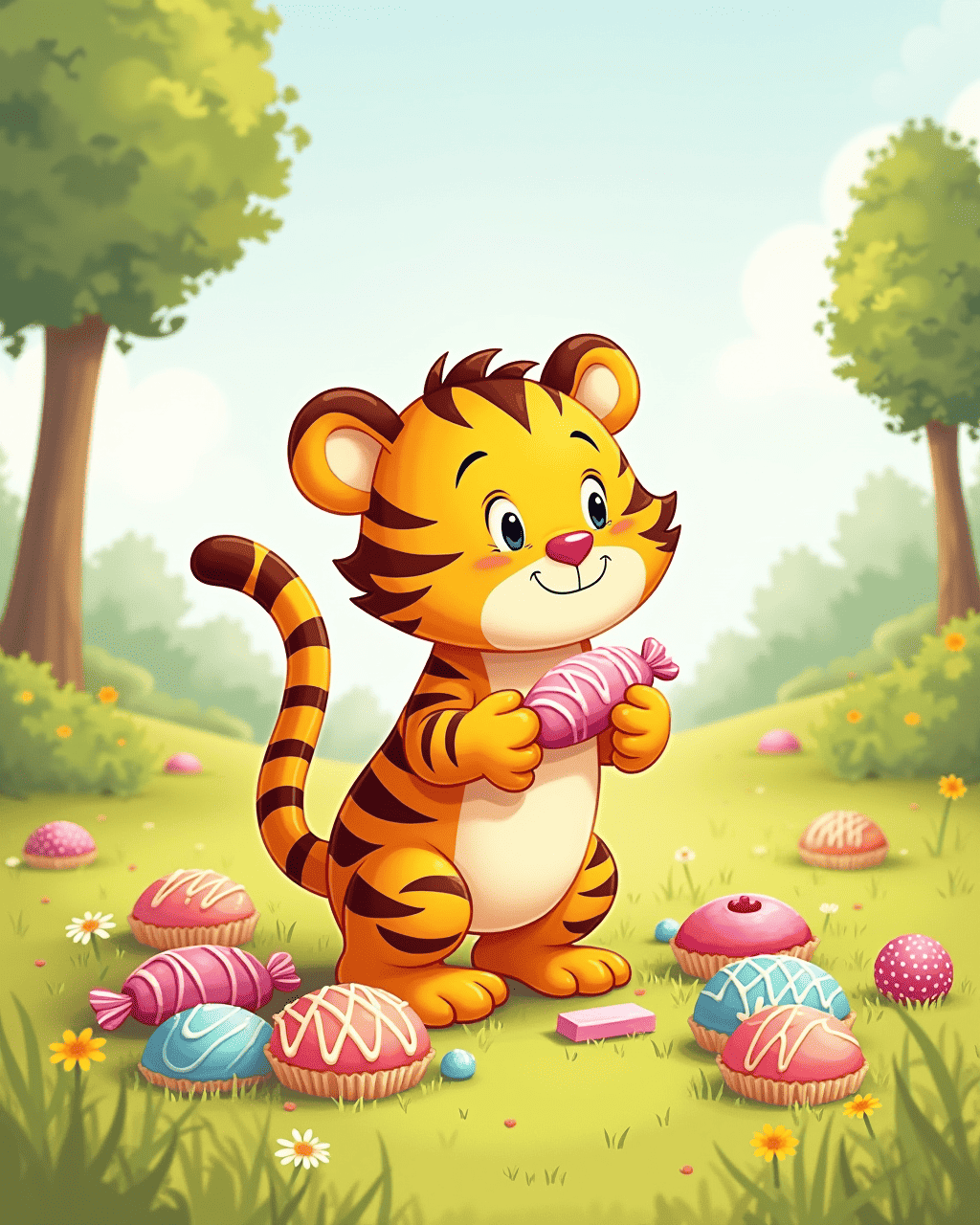 The Tiger Who Only Ate Candy