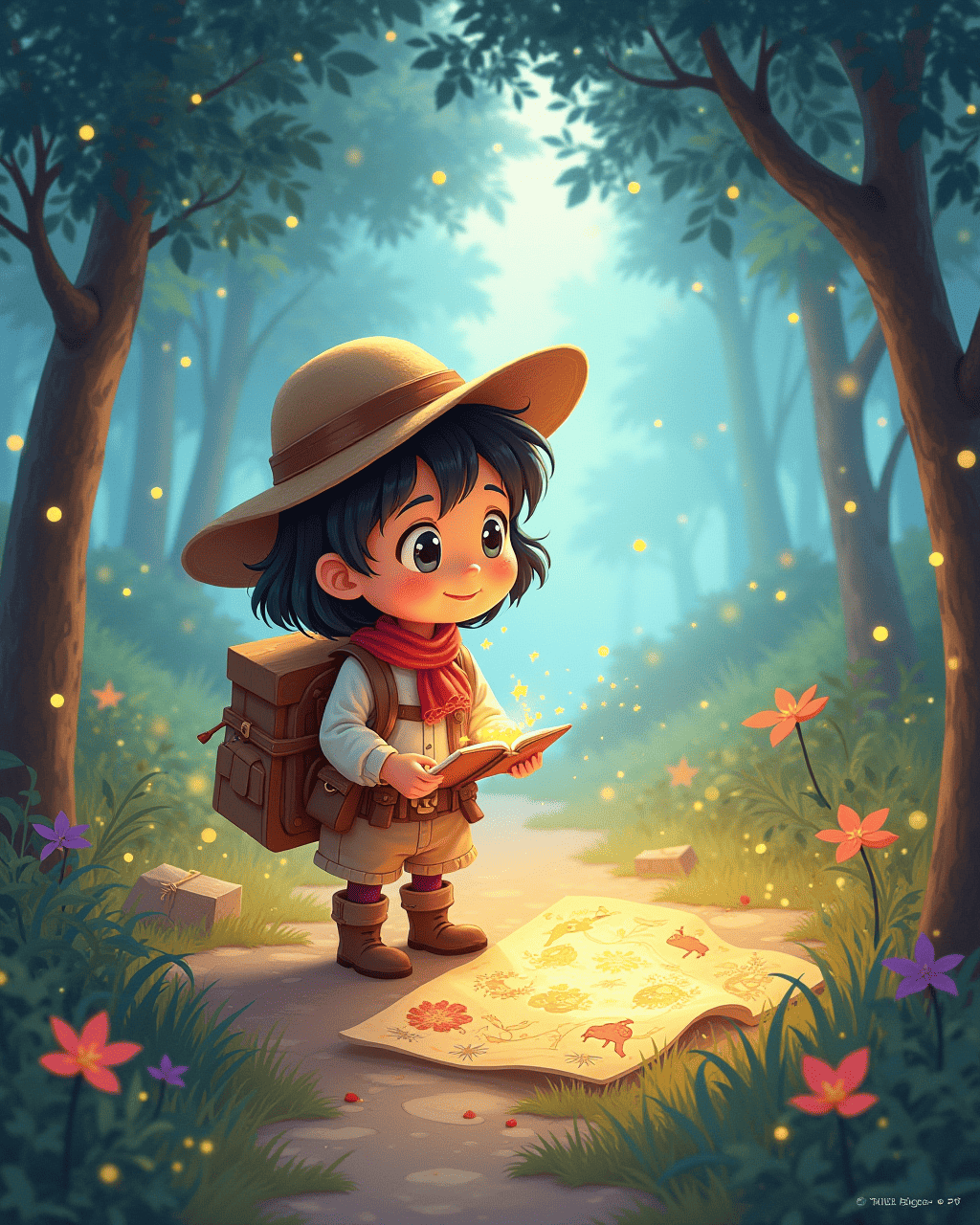 The Mysterious Daily Treasure Map