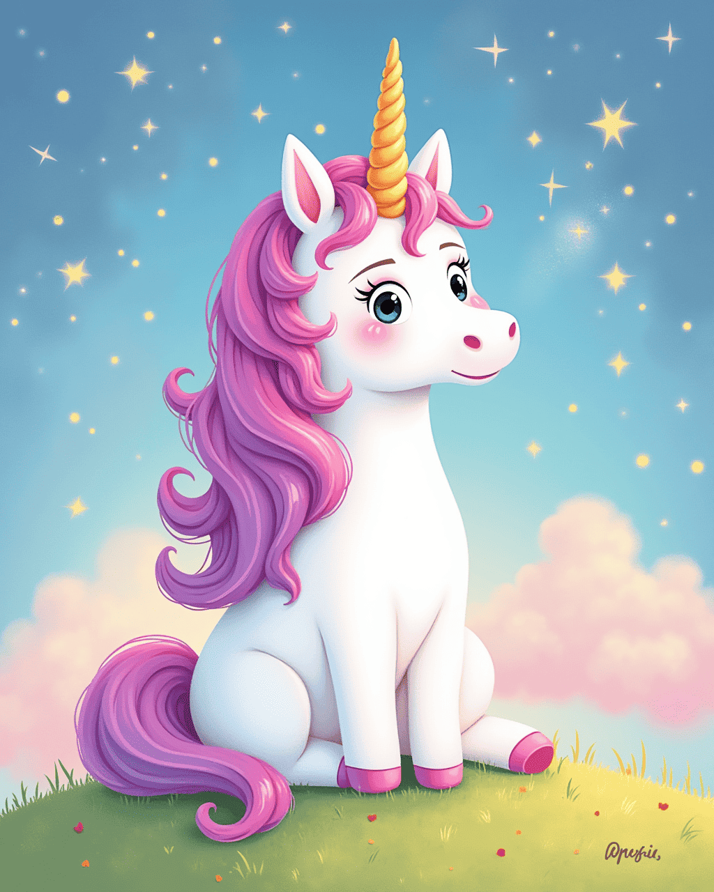 The Glitter-Allergic Unicorn