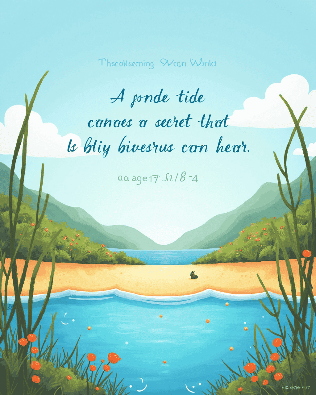 The Whispering Water‑World