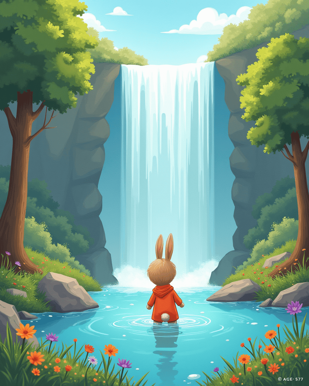 The Whispering Waterfall