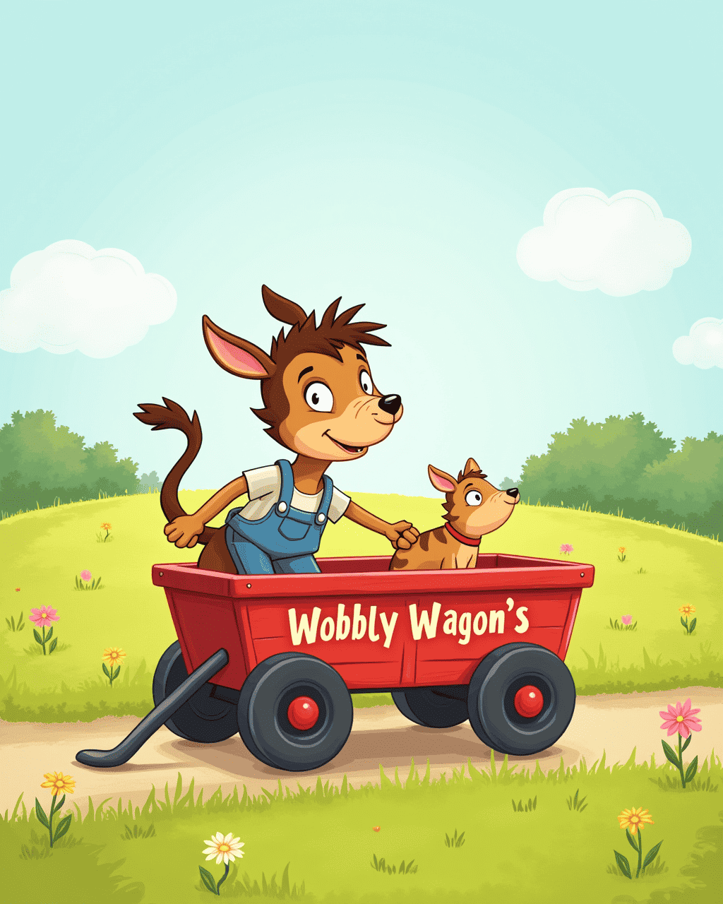 The Wobbly Wagon's Journey