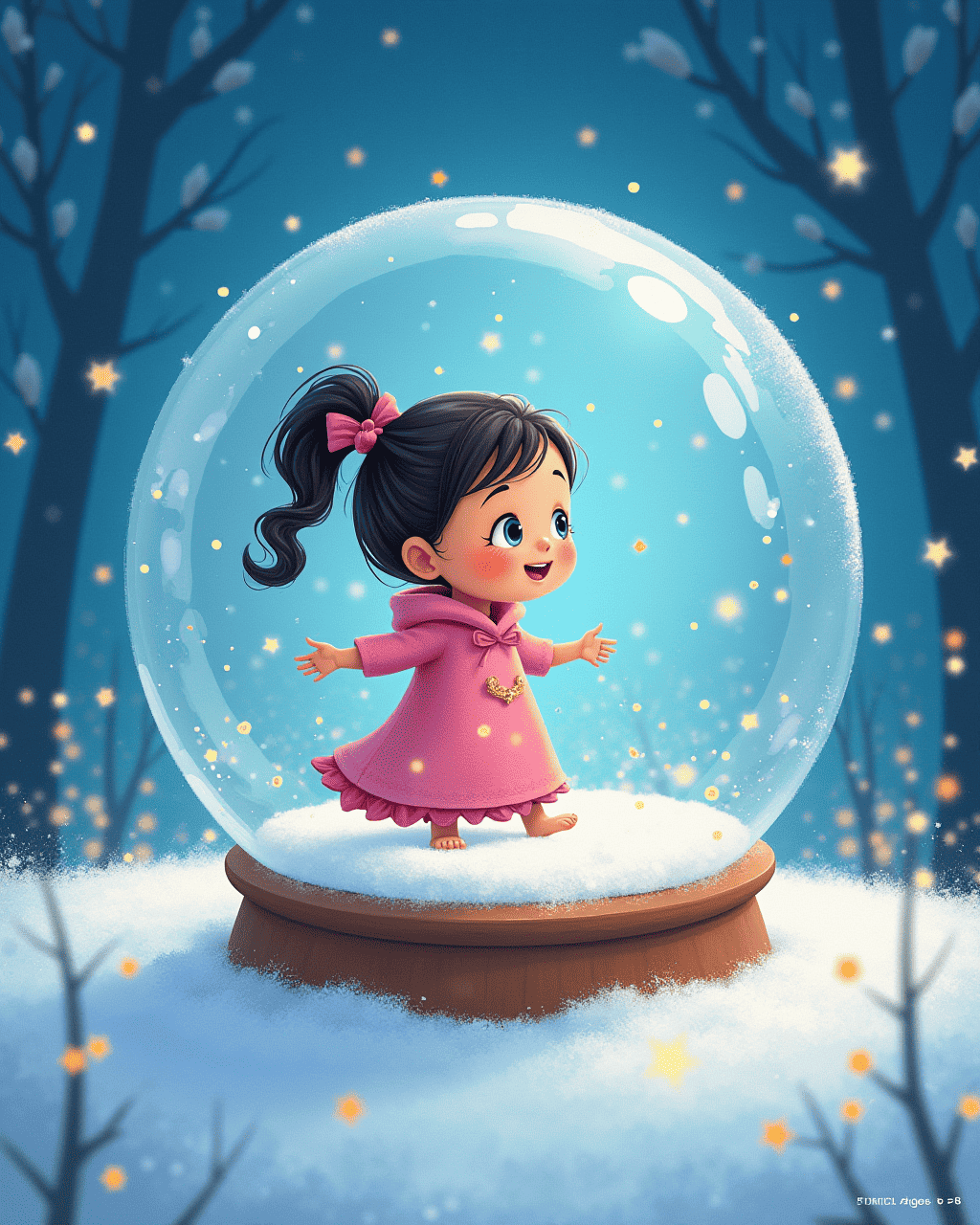 The World Inside a Snow Globe