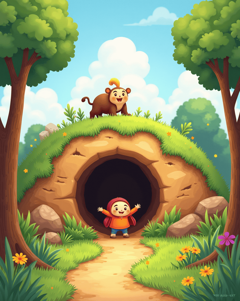 The Wormhole in the Backyard