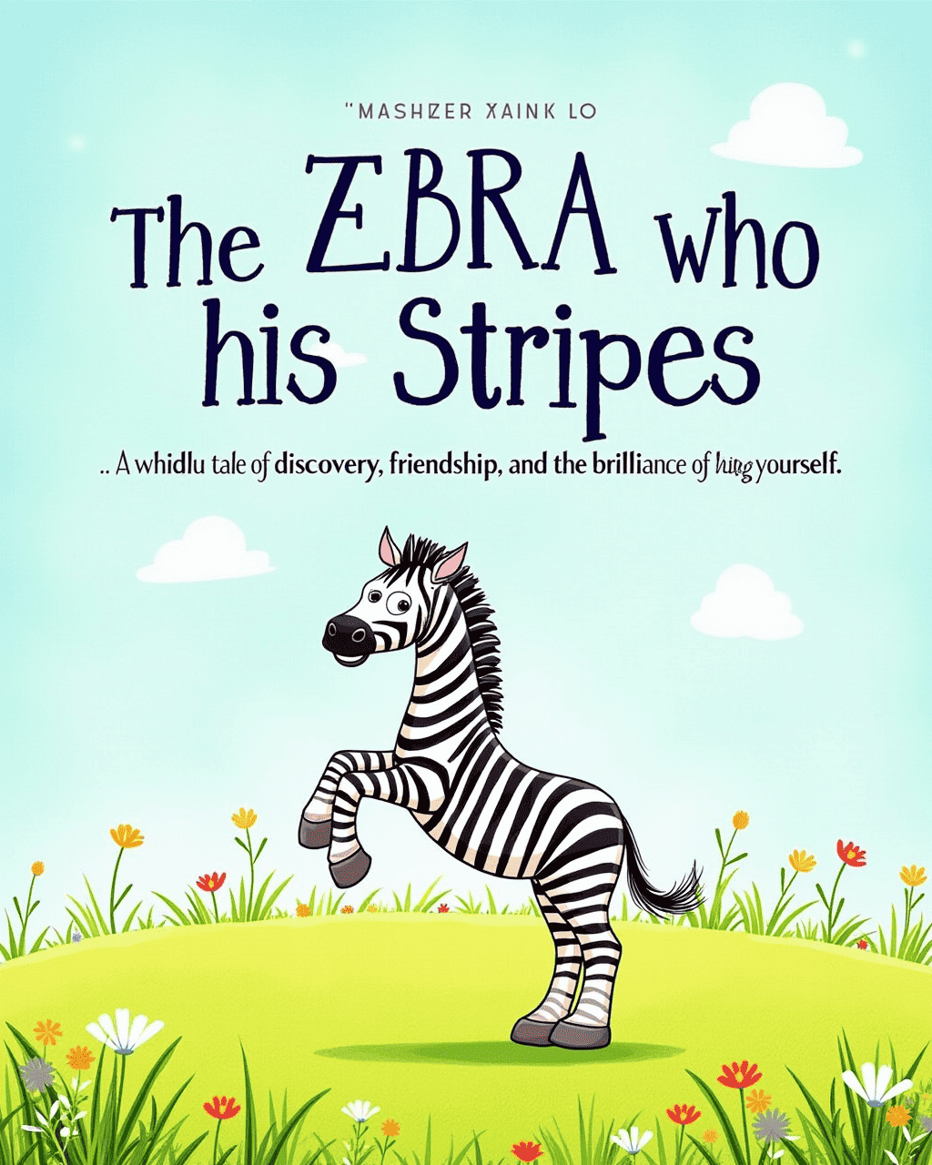 The Zebra Who Lost His Stripes