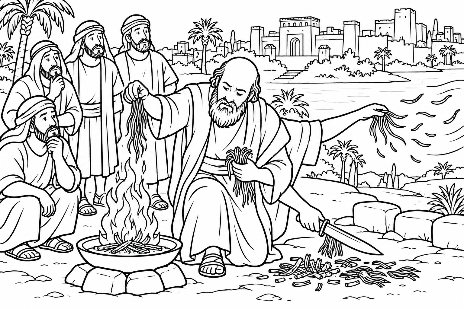049 Ezekiel — coloring page